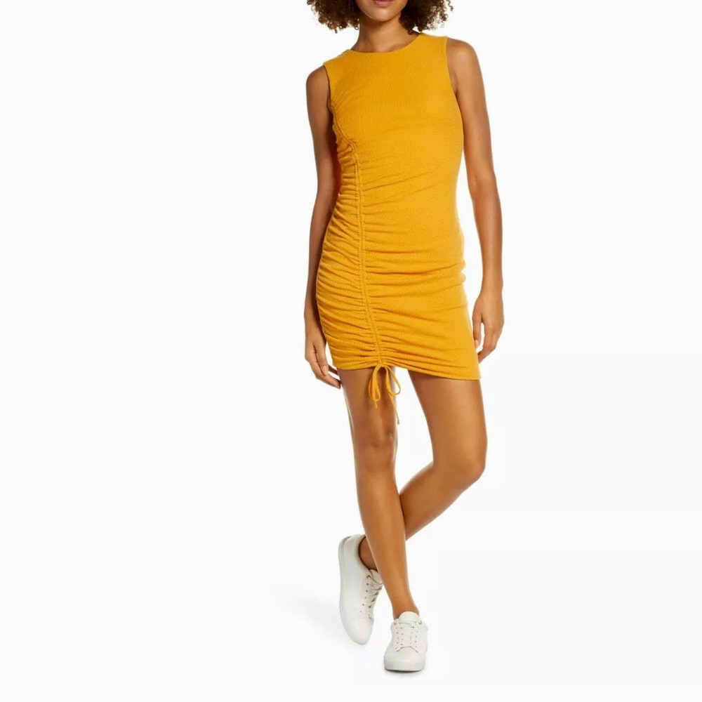 NWT- ALI & JAY - YELLOW MINI DRESS